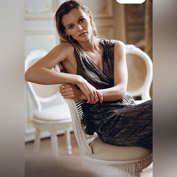 Anthropologie by Vanessa Virginia Pont Neuf Jumpsuit, Size M - Picture 5 of 16